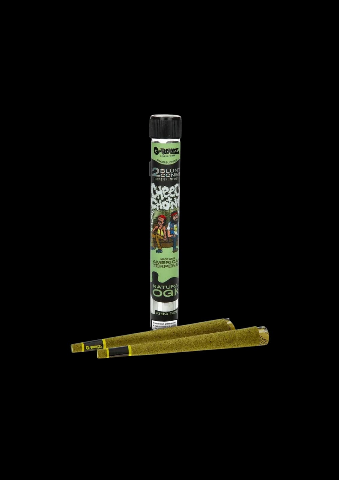 Blunt Pré‑Roulé G‑Rollz Cheech & Chong – King Size Sans Tabac (Pack de 2) — photo 1