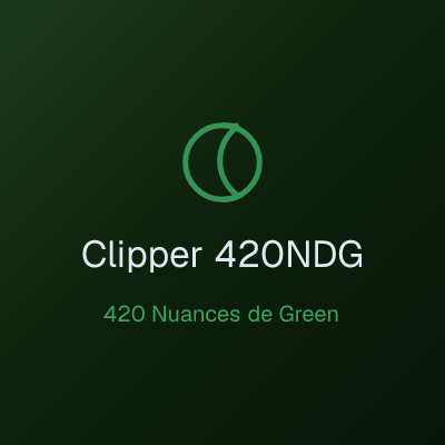 Clipper 420 Nuances de Green
