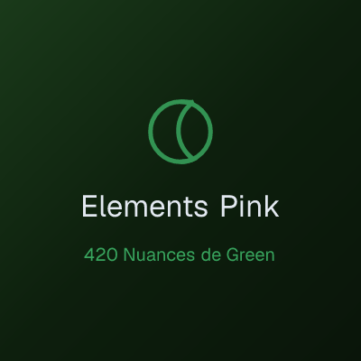 Elements Pink King Size