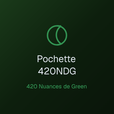 Pochette Odeur-Proof 420NDG