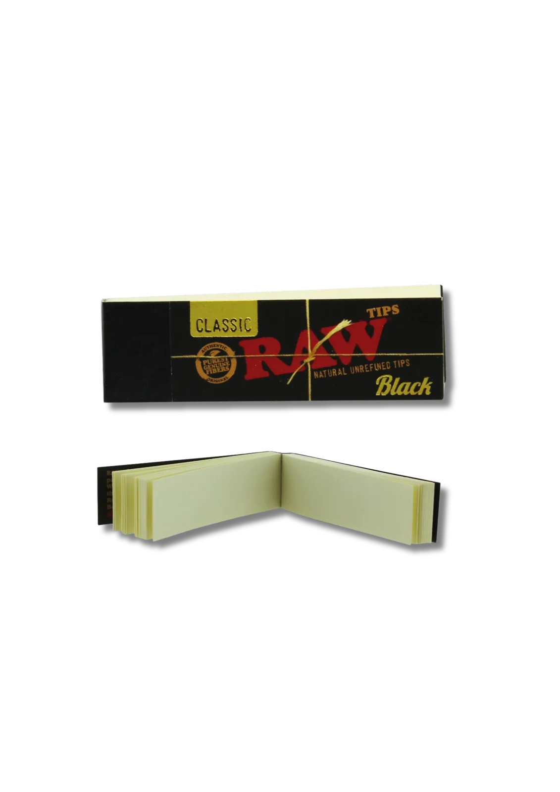 Filtres Carton RAW Black – Fibres Naturelles Non Blanchies — photo 1