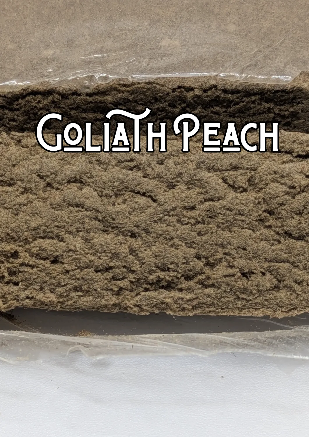 El professeur x CBDmaker - Résine de CBD Goliath Peach