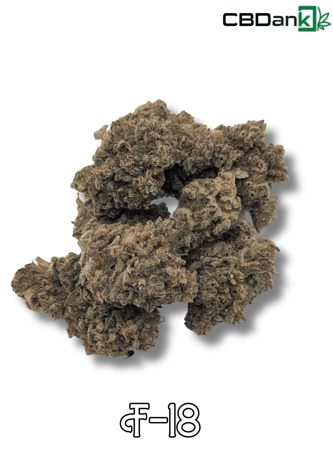 CBDank - Fleurs de CBD F-18 (fleurs grindées)