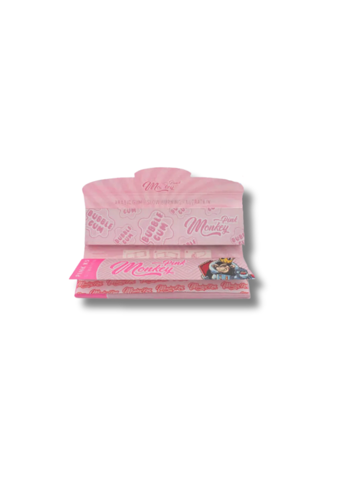 Monkey King Smellpack Pink KS – Papiers à Rouler avec Filtres Parfumés "Bubble Gum" — photo 1