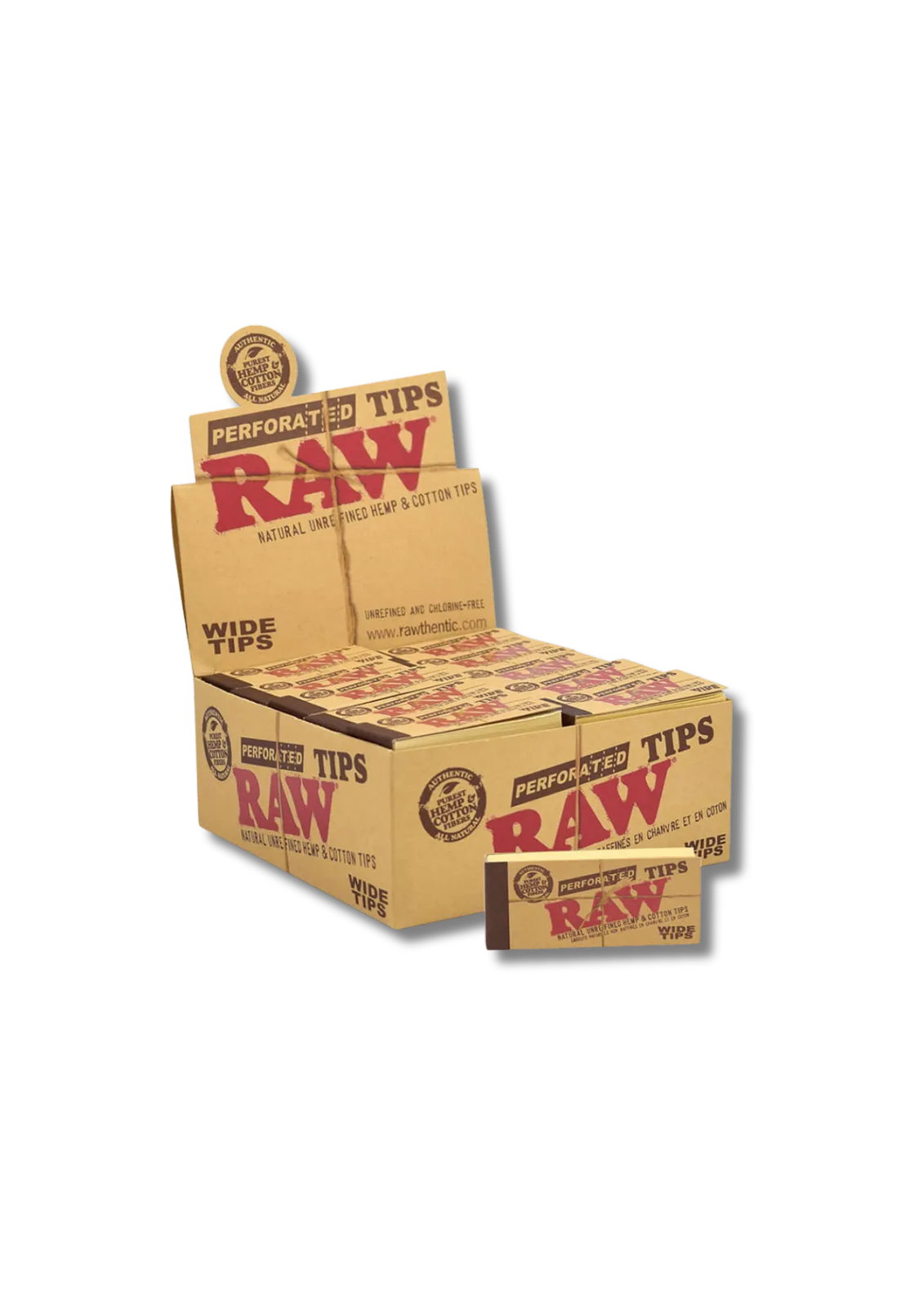 Filtres RAW Wide – Format Large Chanvre Bio & Coton Naturel