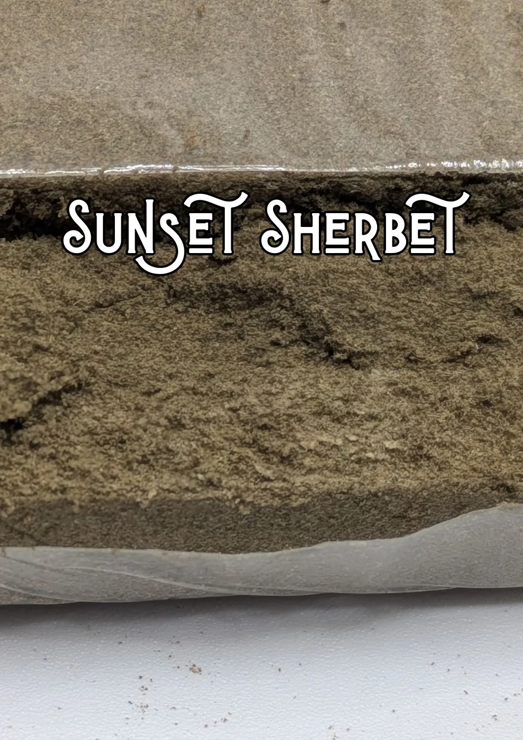 El professeur x CBDmaker - Résine de CBD Sunset Sherbet