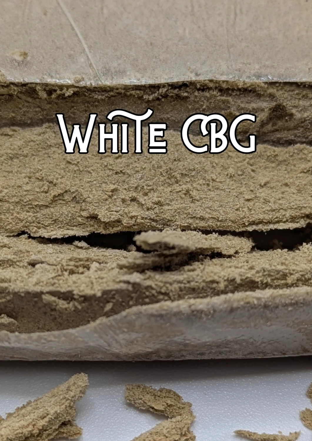 El professeur x CBDmaker - Résine de CBD White CBG